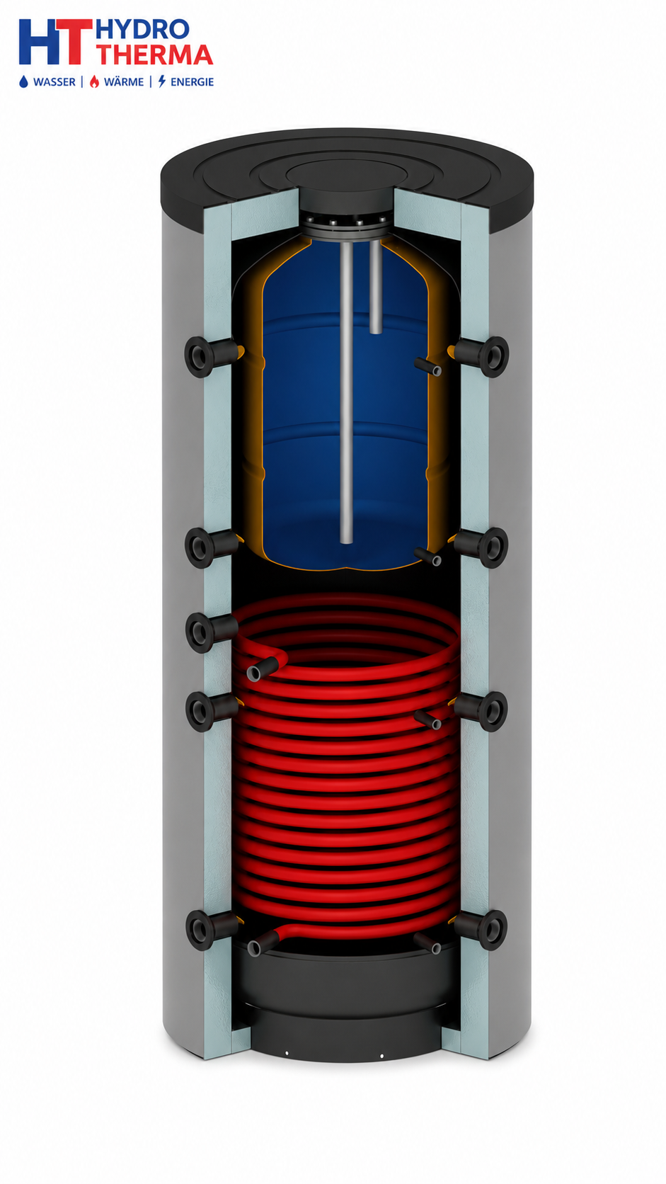 Hygiene-Kombispeicher (PRO PipeTank) – 350 bis 600 L